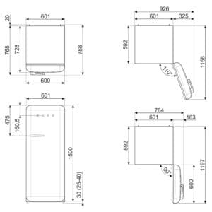 0000 FAB28RBL5 technical drawing