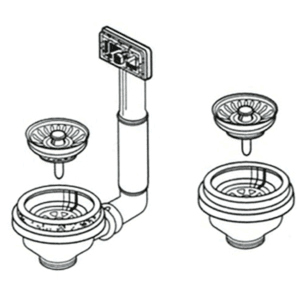 Odvod 2xBKT 3 1/2''